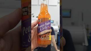 Tasting peanut butter and jelly soda