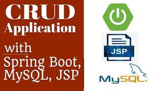 CRUD operation in Spring boot using JSP, MySQL and JPA