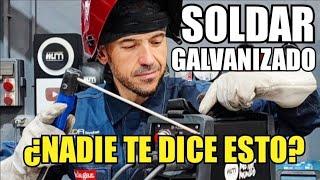 Cómo SOLDAR GALVANIZADO con ELECTRODO Revestido!