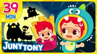 Halloween Songs Compilation  | Let’s Go Trick-Or-Treating! ‍ | +More Kids Songs | JunyTony