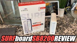 Arris SURFboard SB8200 Cable Modem Review (10+ Gigabit)