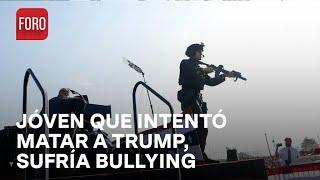 Atentado Donald Trump: Thomas Matthew Crooks; atacante de Trump, sufría de bullying - Las Noticias