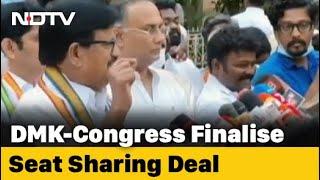 "We Will Win Big": DMK, Congress Seal Alliance Deal In Tamil Nadu