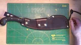 How to make a Condor Village Parang Custom Sheath