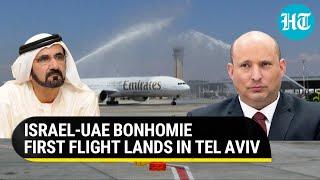 Israel bonds with wealthy Muslim country UAE; Welcomes inaugural Emirates flight from Dubai