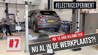 Wat?! De Kona NU al naar de werkplaats? (15.000 km & Recall) | ElectricExperiment #7 | HUGE Car Guy