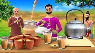 மந்திர டீக்கடை வெற்றிக் - Magical Tea Shop Success Story 3D Animated Tamil Moral Stories Maa Maa TV