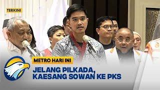 Silaturahmi Politik Kaesang Pangarep ke PKS