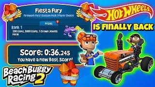 Fiesta Fury | HOTWHEELS is OFFICIALLY BACK | 200Gems Prize| Beach Buggy Racing 2 | BB Racing 2