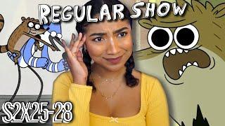 WERESKUNK???? + TALKIN ISH | Regular Show S2x25-28 *Reaction/Commentary*