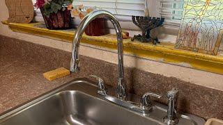 Emergency Plumbing Service Call - Kitchen Faucet Installation Step by Step Instructional Video