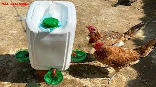 Bebedero de 13 litros de agua para pollos, gallinas y aves