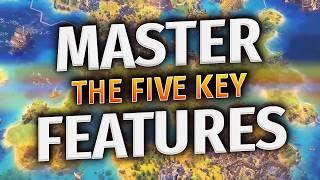 MASTER the 5 KEY NEW FEATURES in Civ 7! - Civilization 7 Guide