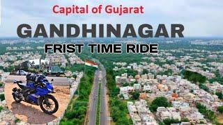 finally Gandhinagar Gujarat frist ride R1 pe karli aaj maja aa gaya socha nahi tha aaj ride karunga