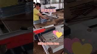 Precision sliding table Saw, Necessary machine for solid wood and panel furniture factories