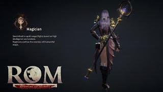 REMEMBER OF MAJESTY (ROM) GAMEPLAY MAGICIAN  MMORPG FOR ANDROID/iOS 2024