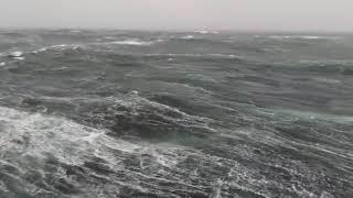 Sea of ​​Okhotsk storm