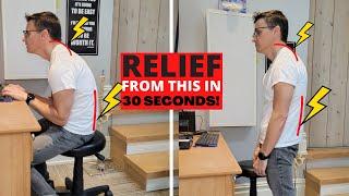 Back Pain RELIEF in 30 Seconds | #shorts | Dr. Jon Saunders