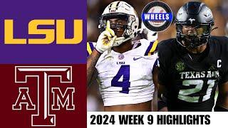 #8 LSU vs #14 Texas A&M | Full Game Highlights | 2024 College Football Highlights