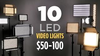 10 Video LED Lights $50-$100