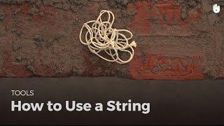 How to Use a String | Masonry