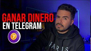 YESCOIN  GANAR DINERO con Telegram GRATIS TUTORIAL