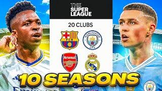 IF THE SUPER LEAGUE EXISTED...(10 SEASONS) 