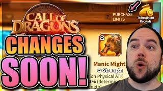 Huge Pet Changes! [quality of life update] Call of Dragons