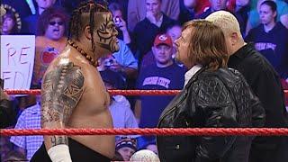 Umaga Destroys "Rowdy" Roddy Piper & Dusty Rhodes: WWE Raw February 12, 2007 HD