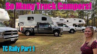 Our First Truck Camper Rally / Camper Tours / D & H RV Rally 2022 / Part 1