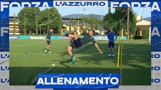 Palestra e calcio-tennis: la ripresa degli Azzurri | EURO 2020