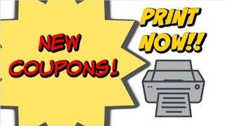 NEW PRINTABLE COUPONS!