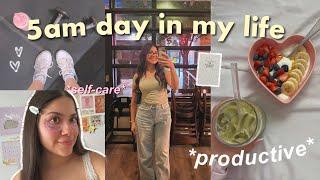 5AM DAY IN MY LIFE! healthy habits, self care & my 23rd birthday vlog 