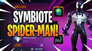 *NEW* SYMBIOTE SPIDER-MAN RANK UP (LEVEL 75)! - MARVEL Strike Force - MSF