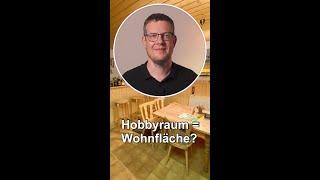 Zählt der Hobbyraum oder das Studio zur Wohnfläche? (Komplettes Video  Kommentare)