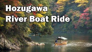 Hozugawa River Boat Ride in Japan Kyoto!!!