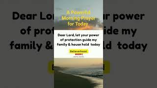 A Powerful Morning Prayer for God's Favor and Blessings #morningprayer #prayer