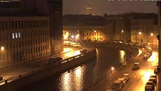 LIVE CAMERA Griboedov Canal St. Petersburg Russia. Канал Грибоедова Санкт-Петербург