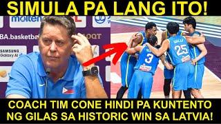 TIM CONE REACTION: HINDI PA KUNTENTO SA PAGTALO SA LATVIA! SIMULA PA LANG ITO!