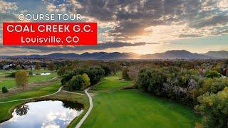 COAL CREEK GOLF COURSE in Louisville, CO.