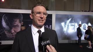 Venom: Director Ruben Fleischer Red Carpet Movie Premiere Interview | ScreenSlam