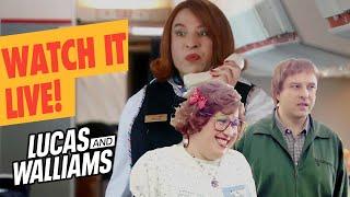  LIVE! Close This Airport! BEST of Come Fly With Me! | Lucas and Walliams
