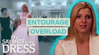 Bride Brings EIGHT People To Help Her Select A Wedding Gown! | Say Yes To The Dress