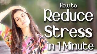 How to Manage Stress / Reduce Stress In 1 Minute - Ghazal Siddique