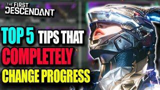 Top 5 Tips To Get Ahead As a F2P In The First Descendant