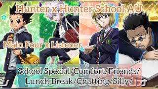 Hunter x Hunter School AU After School Asmr Special! (Student Main Four x Student Listener)