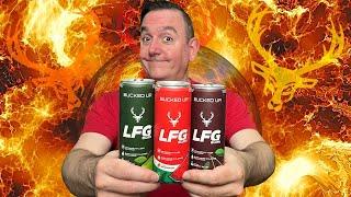 Burn Baby BURN!!! Bucked Up LFG Burn Energy Drink Review | Bucked Up Thermogenic drinks