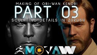 Making of Obi-Wan Kenobi PART 03 Sculpting details in Zbrush