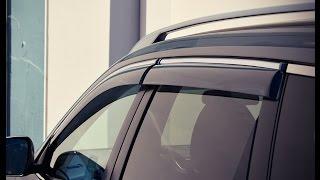 WELLvisors side window deflector vent visor Installation Video NISSAN ROGUE 14-17