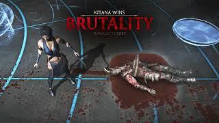 Mortal Kombat XL - Kitana Hidden Brutality On Kotal Kahn Free Cam PC 1080P.